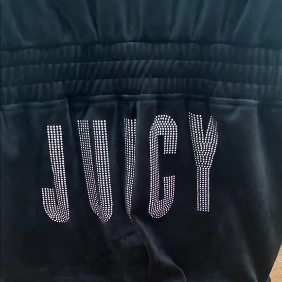 Juicy Couture Black Hooded Jumpsuit - Picture 7 of 14